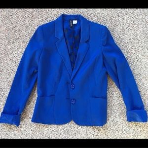 Royal blue blazer